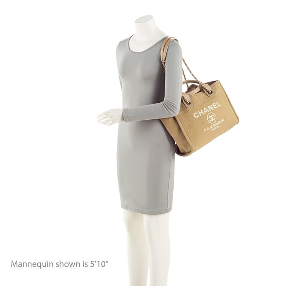 Chanel Mixed Fibers Deauville Small Tote - Picture 5 of 15